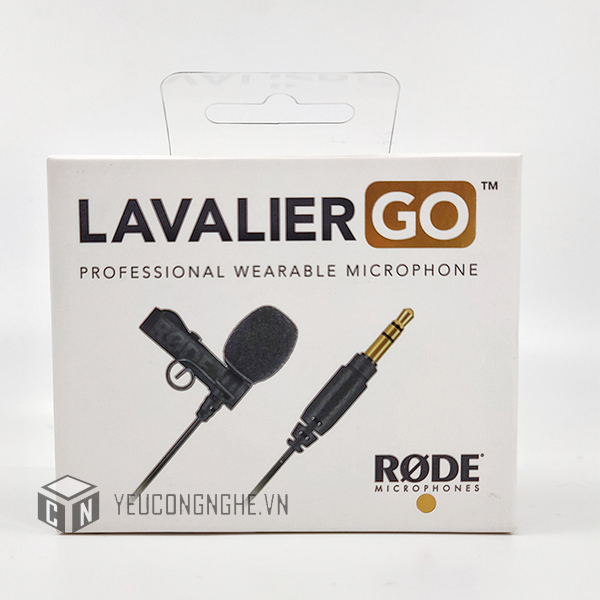 Mic thu âm cài áo Rode Lavalier GO