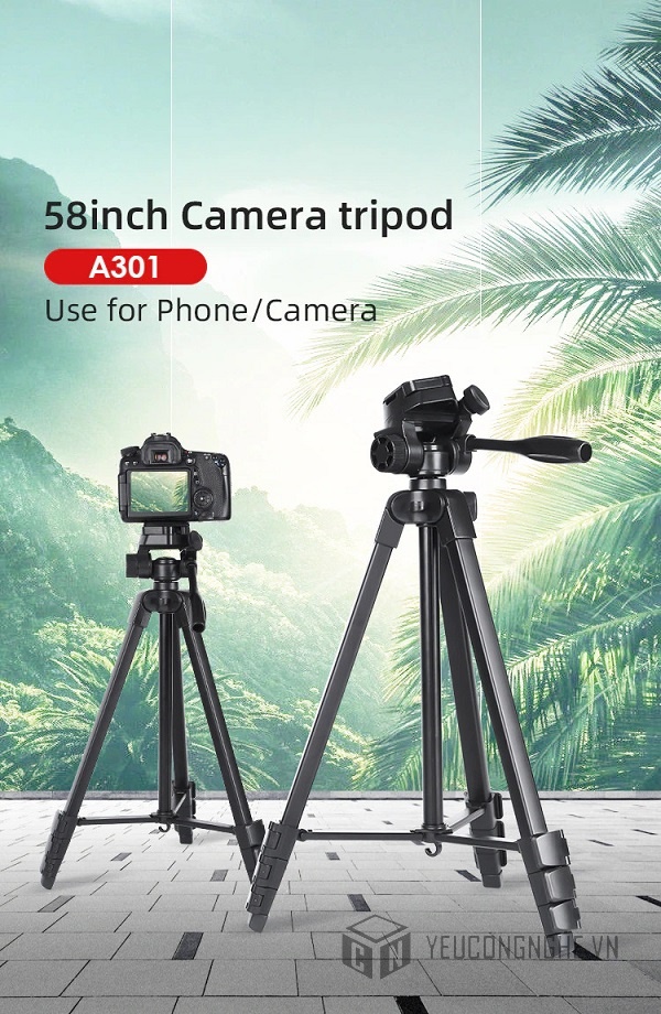 Miliboo A301 Tripod Cho Điện Thoại