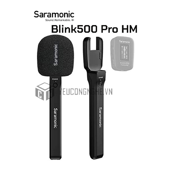 Tay Cầm Tích Hợp Pin Saramonic Blink 500 Pro HM