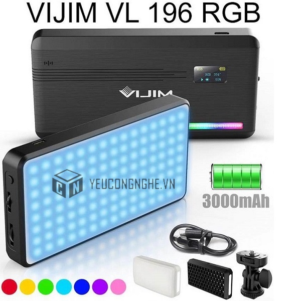 Đèn led đổi màu RGB VIJIM VL196