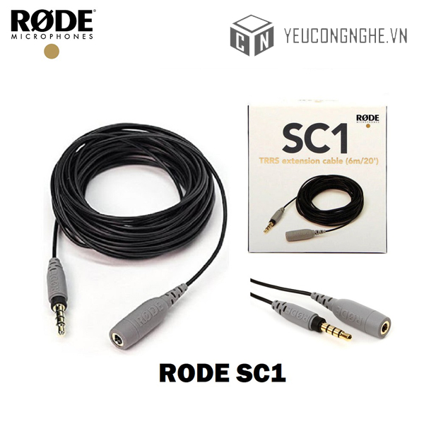 Dây nối dài mic Rode cho điện thoại SmartLav SmartLav+ SC1 dài 6m