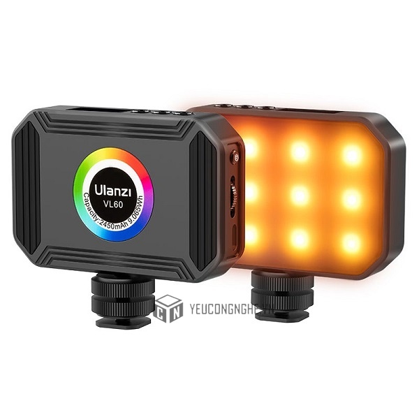 Ulanzi VL60 Bi-Color Đèn LED đổi màu RGB