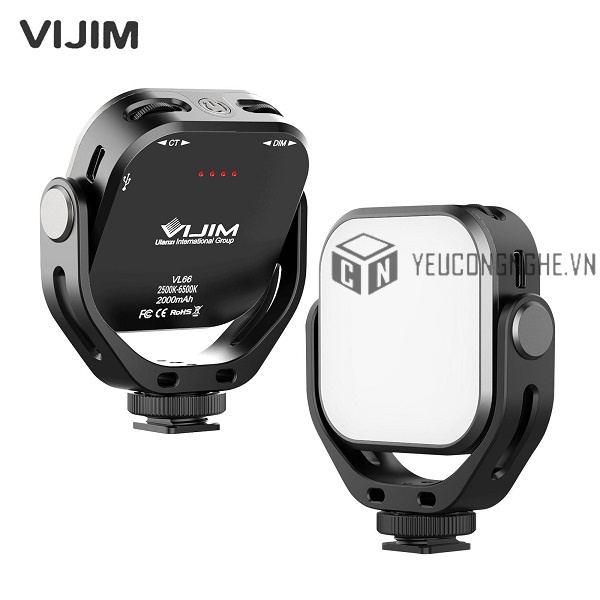 Đèn led VIJIM VL66 đổi màu 3200-5600K