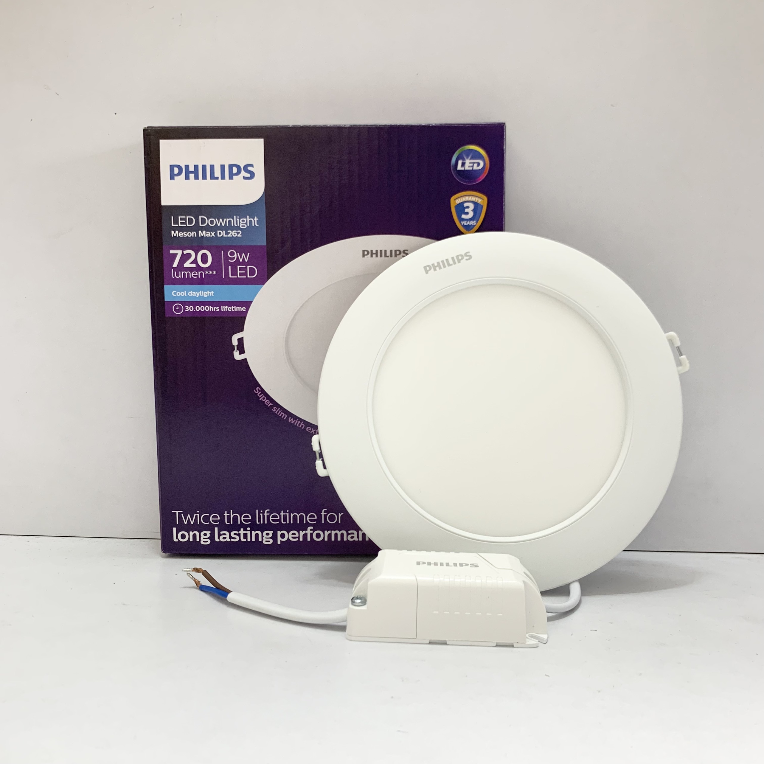 Đèn LED âm trần Philips DL262 EC RD 125 9W chính hãng