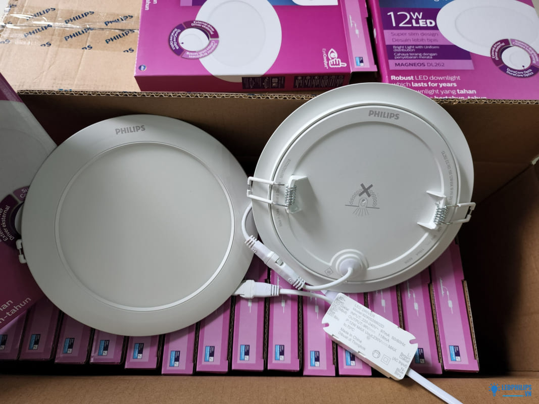 Đèn LED Âm Trần Philips DL262 EC RD 150 12W chính hãng