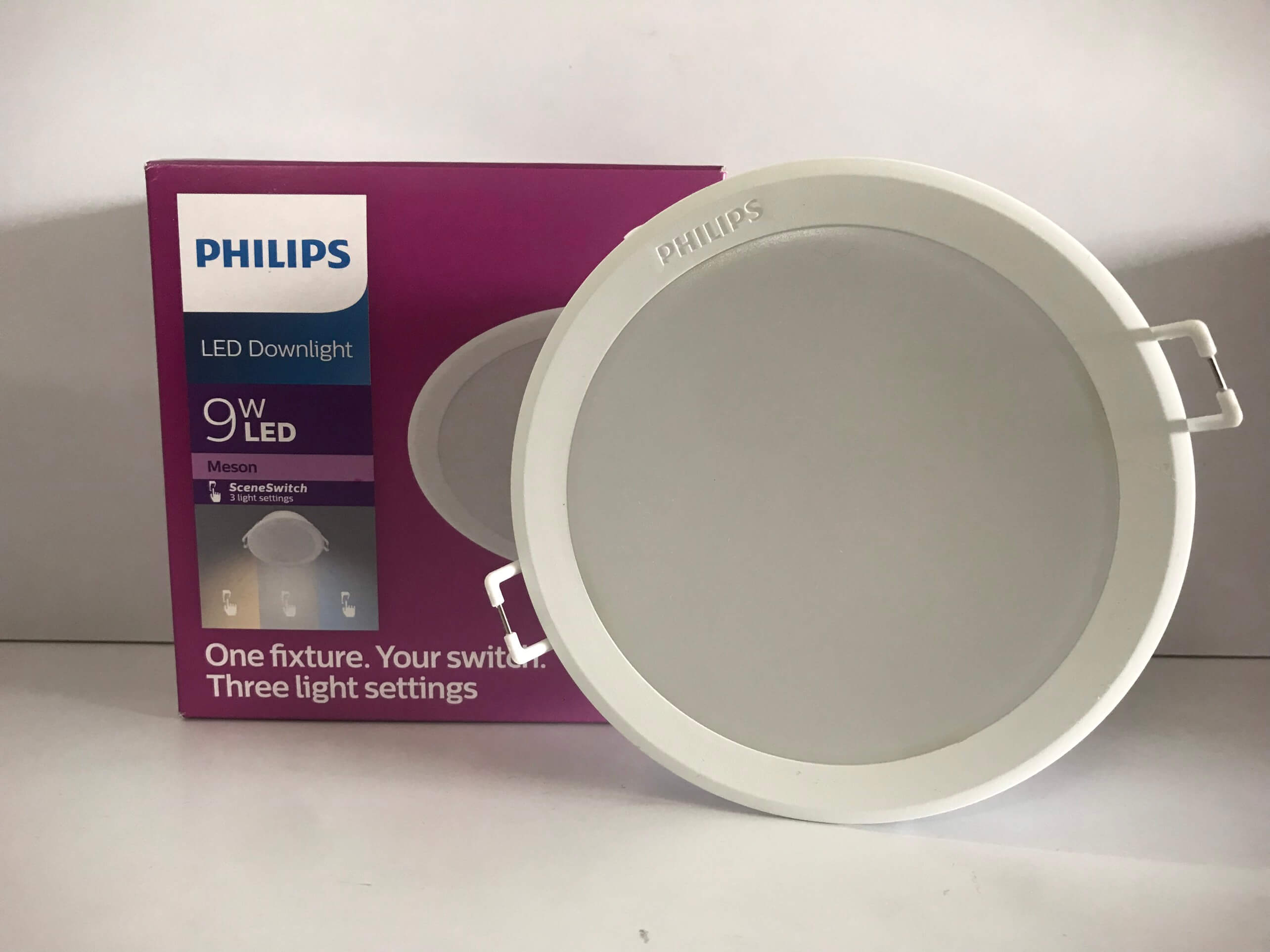 Đèn LED Âm Trần Philips Meson SSW 105 9W WH Recessed chính hãng