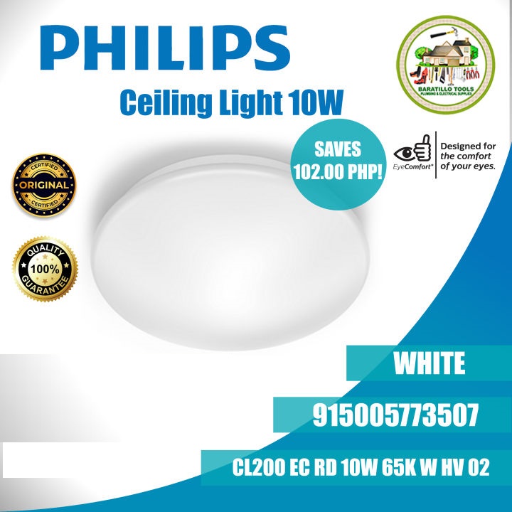 Đèn LED ốp trần Philips CL200 EC RD 10W 6500K W HV 02