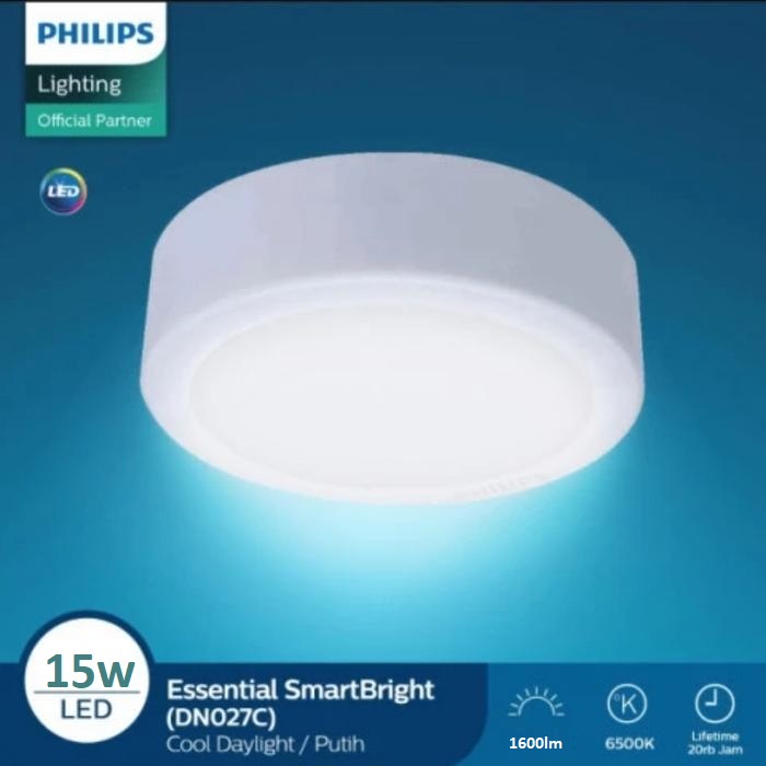 đèn LED ốp trần Philips DN027C G3 LED15 15W D200 chính hãng