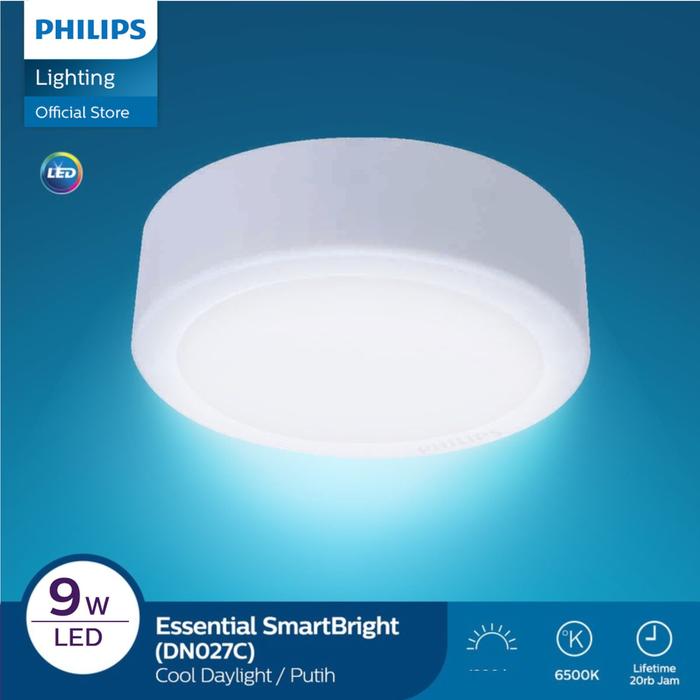 đèn LED ốp trần Philips DN027C G3 LED9 9W D150 chính hãng