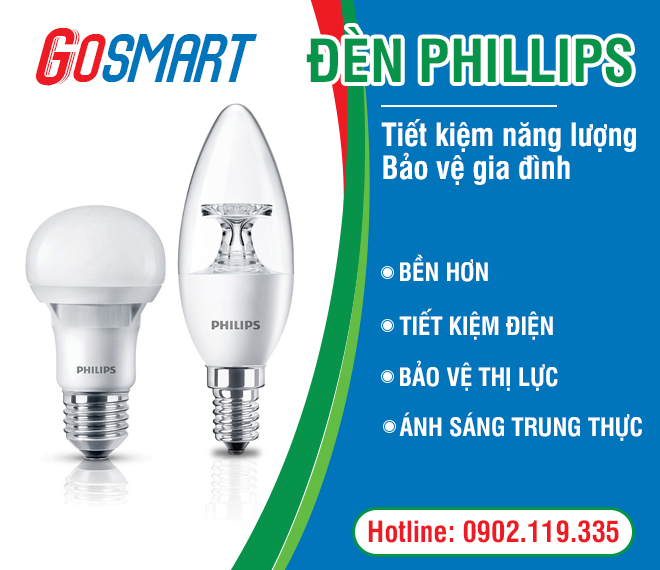 Phân Phối Đèn Led Philips Chính Hãng tại Miền Bắc