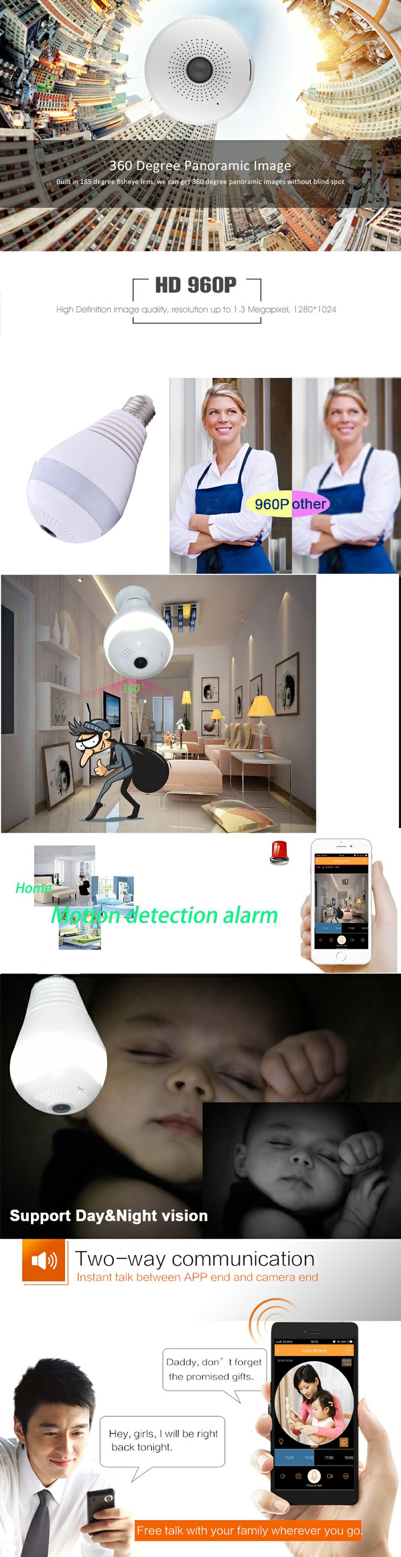 CAMERA 3D 1.3M HÌNH BÓNG ĐÈN camera bong den dien