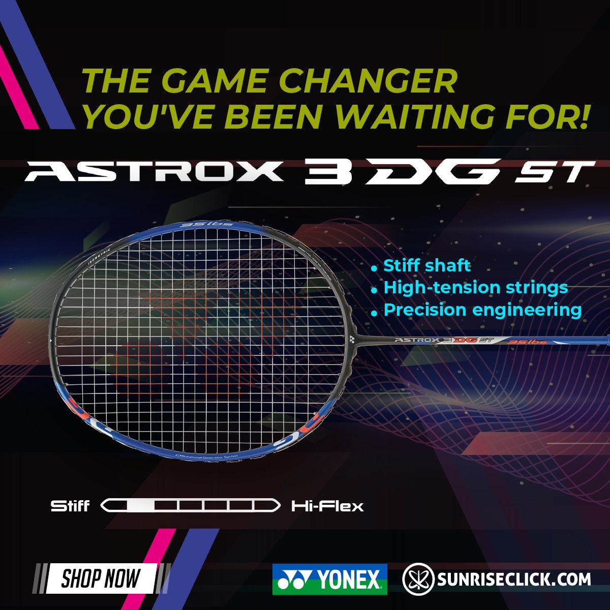 Vợt Yonex Astrox 3DG ST | Cửa Hàng Thể Thao Đại Hưng