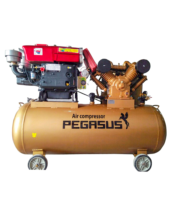 MÁY NÉN KHÍ CHẠY BẰNG DẦU DIESEL  TM-V-1.05/12.5-330L