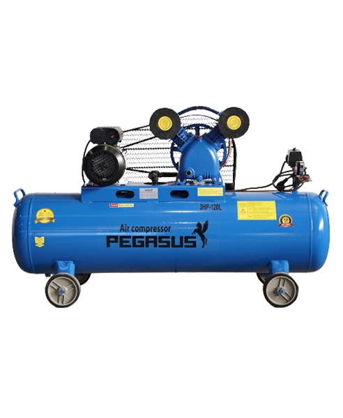 Máy nén khí dây đai PEGASUS TM-V-0.25/8-120L
