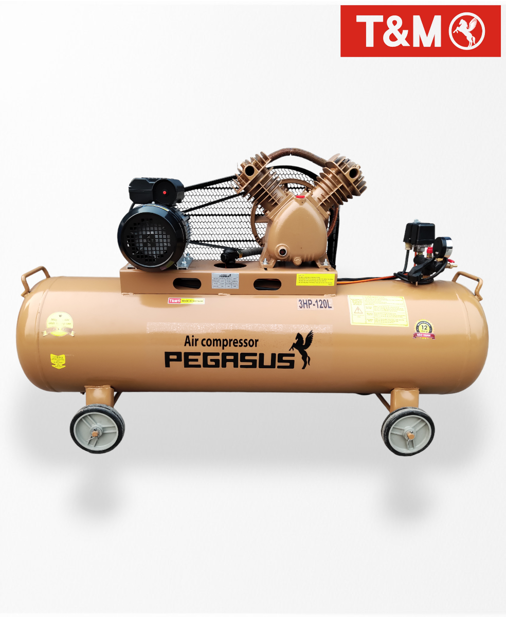 Máy nén khí dây đai TM-V-0.25/8-120L