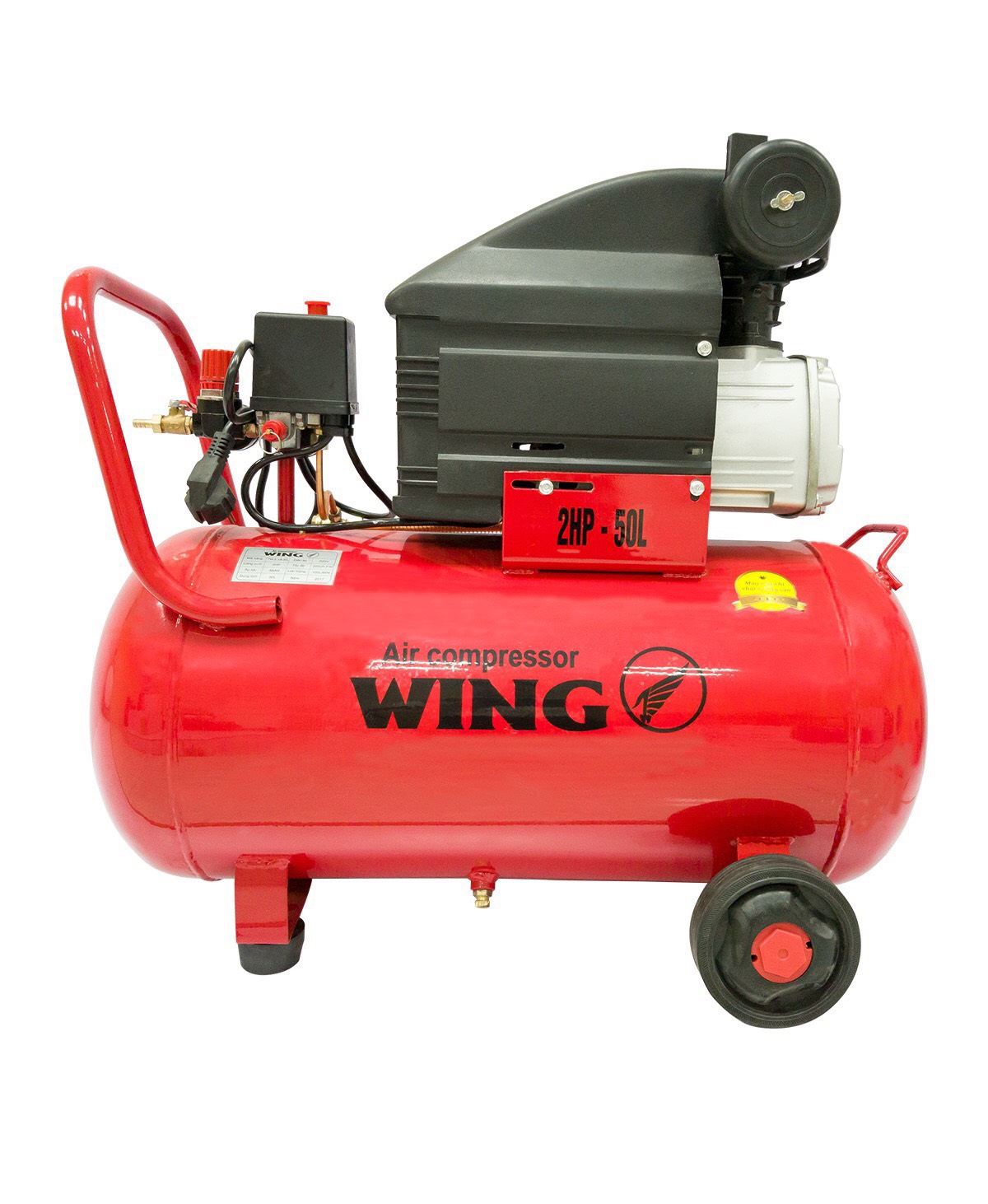 MÁY  NÉN KHÍ ĐẦU LIỀN WING TM - 0.1/8 -50L