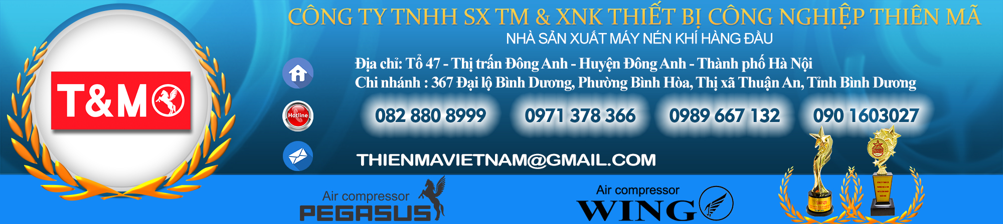 Công ty TNHH THIẾT  BỊ CÔNG NGHIỆP THIÊN MÃ