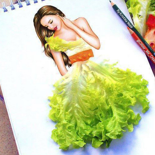 25 Beautiful Color Pencil Drawings and Creative Art works by Kristina Webb
