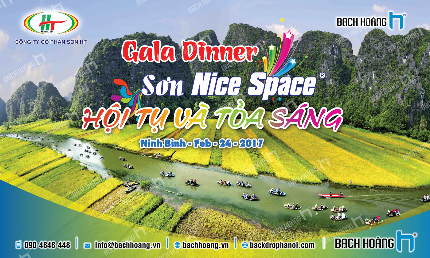 Thiết Kế, In Ấn Và Thi Công Backdrop - Phông gala dinner - Team Building đẹp