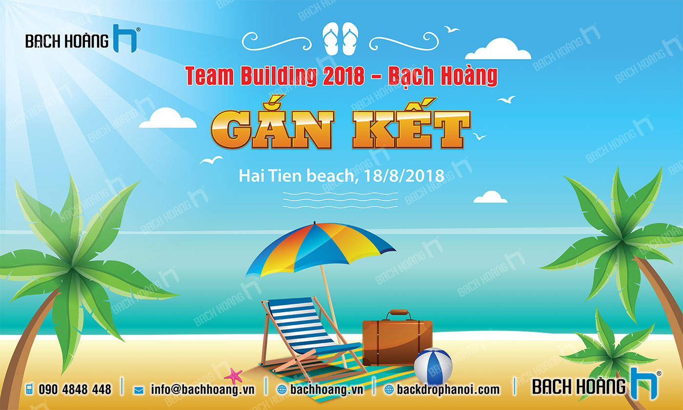 Thiết Kế Backdrop - Phông Gala Dinner - Team Building Mẫu 62