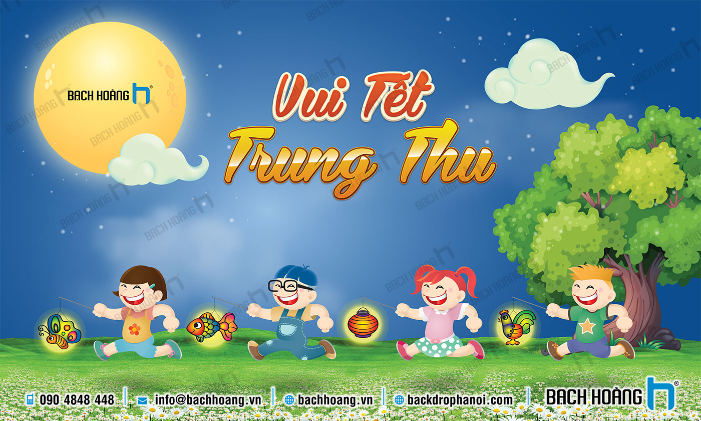 Phông Tết Trung Thu Đẹp