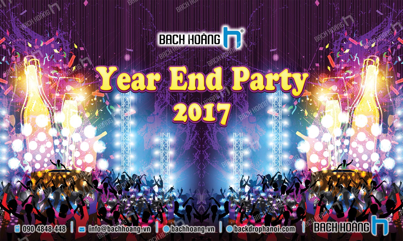 Thi t K Backdrop Ph ng Year End Party 01 Thi t K Backdrop Ph ng Year End Party 01