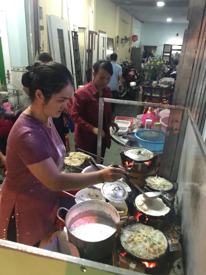 HỌC CÁNH LÀM BÁNH XÈO NHÂN THỊT VỊT QUẢNG NGÃI