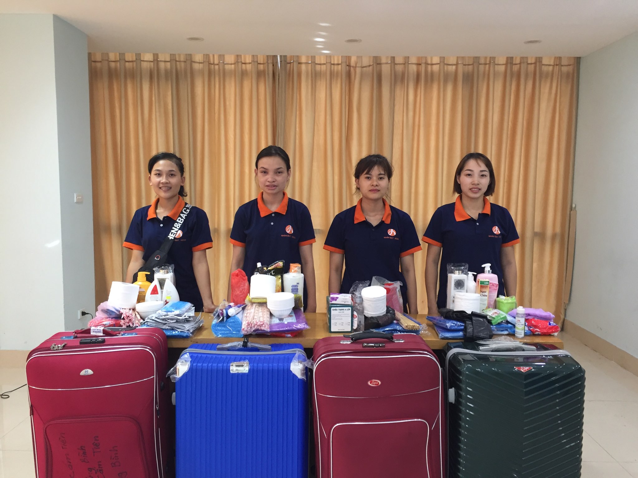 Chúc mừng 4 bạn công nhân đầu tiên được nhập cảnh Đài Loan sau dịch covid19