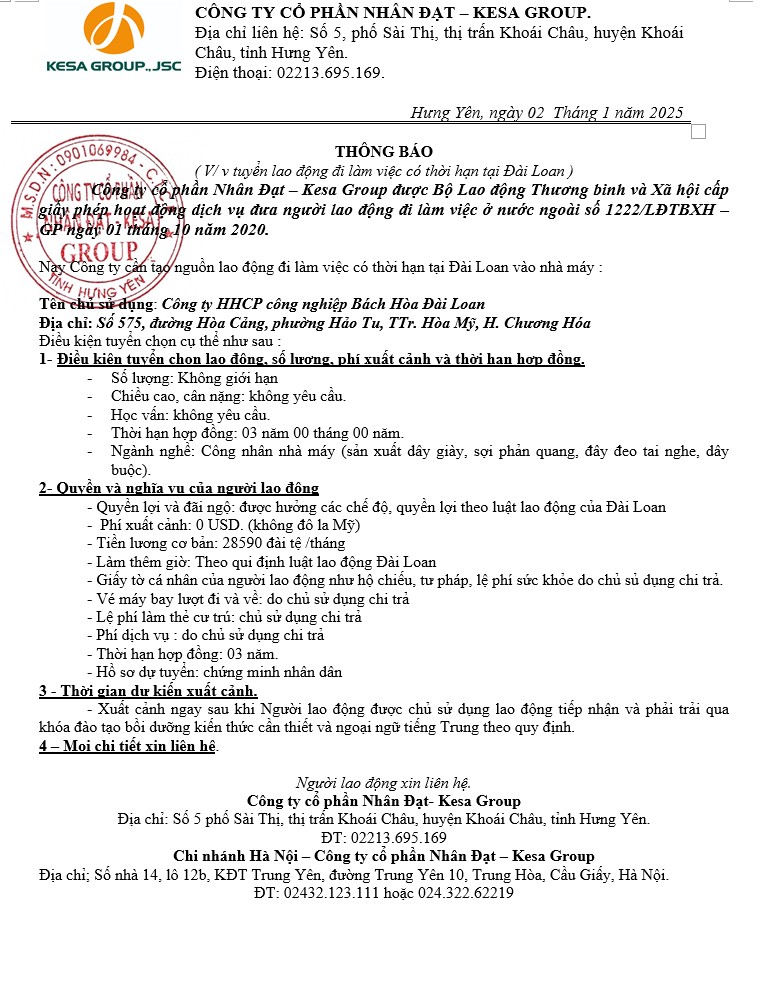 TUYỂN  ĐƠN HÀNG DỆT MIỄN PHÍ BÁCH HÒA