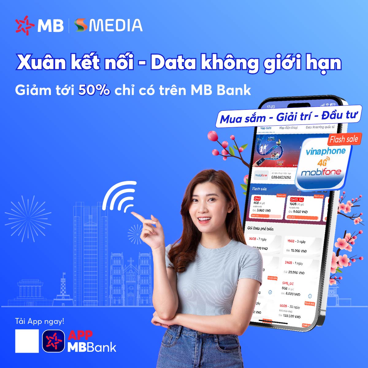 XUÂN KẾT NỐI - DATA KHÔNG GIỚI HẠN