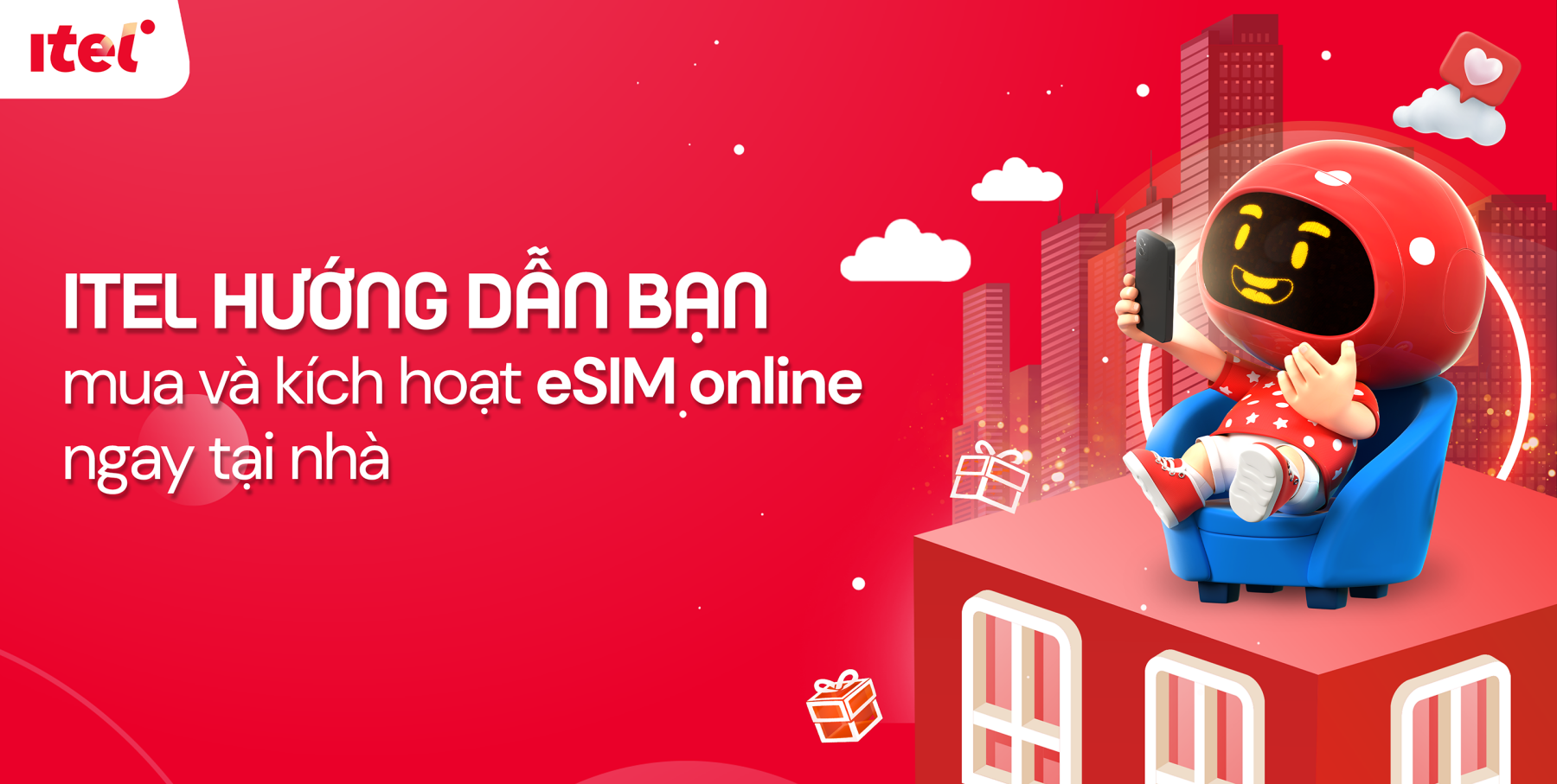 Hướng dẫn bạn mua và kích hoạt eSIM ITEL online ngay tại nhà
