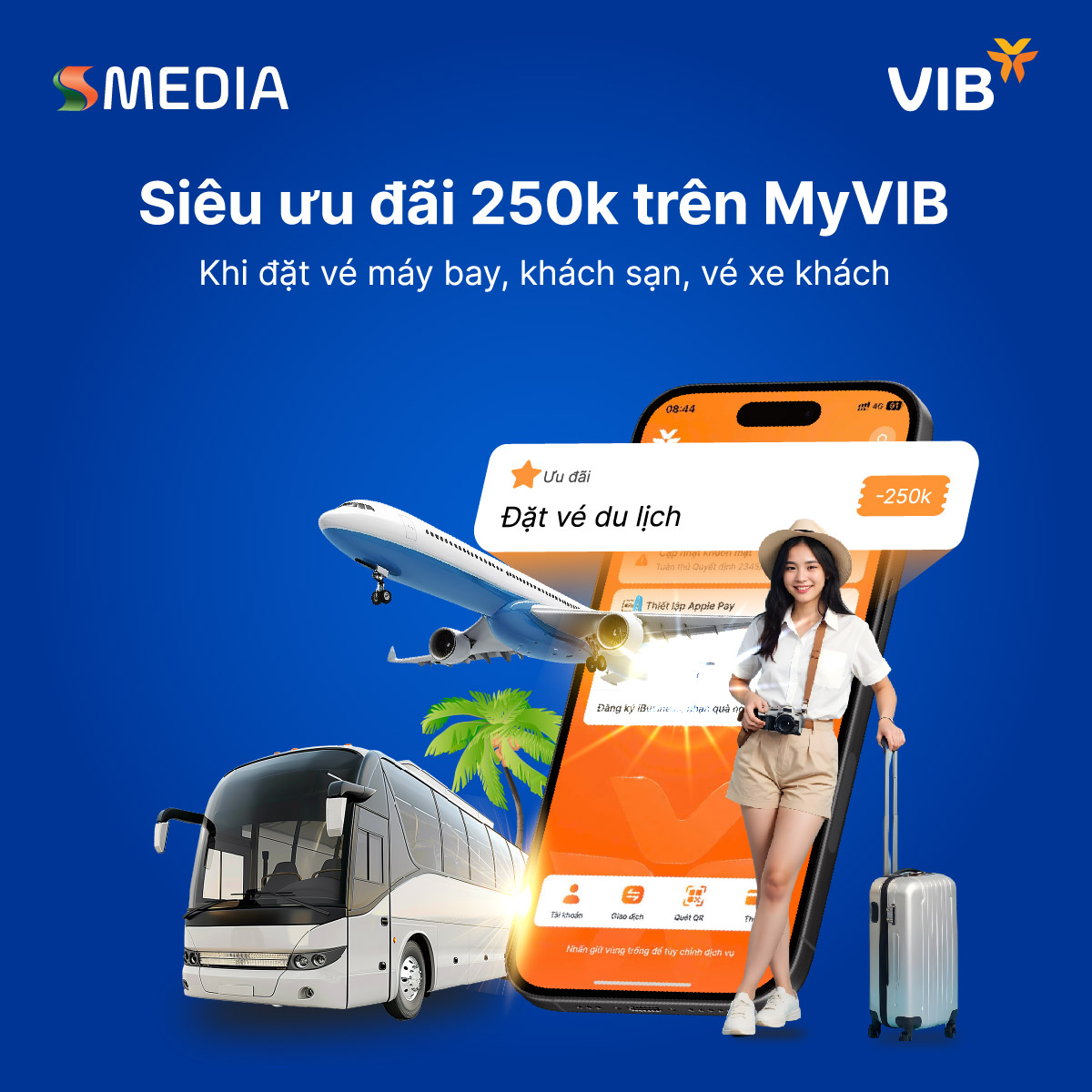 Hãng nào cũng có - Chặng nào cũng giảm cùng MyVIB