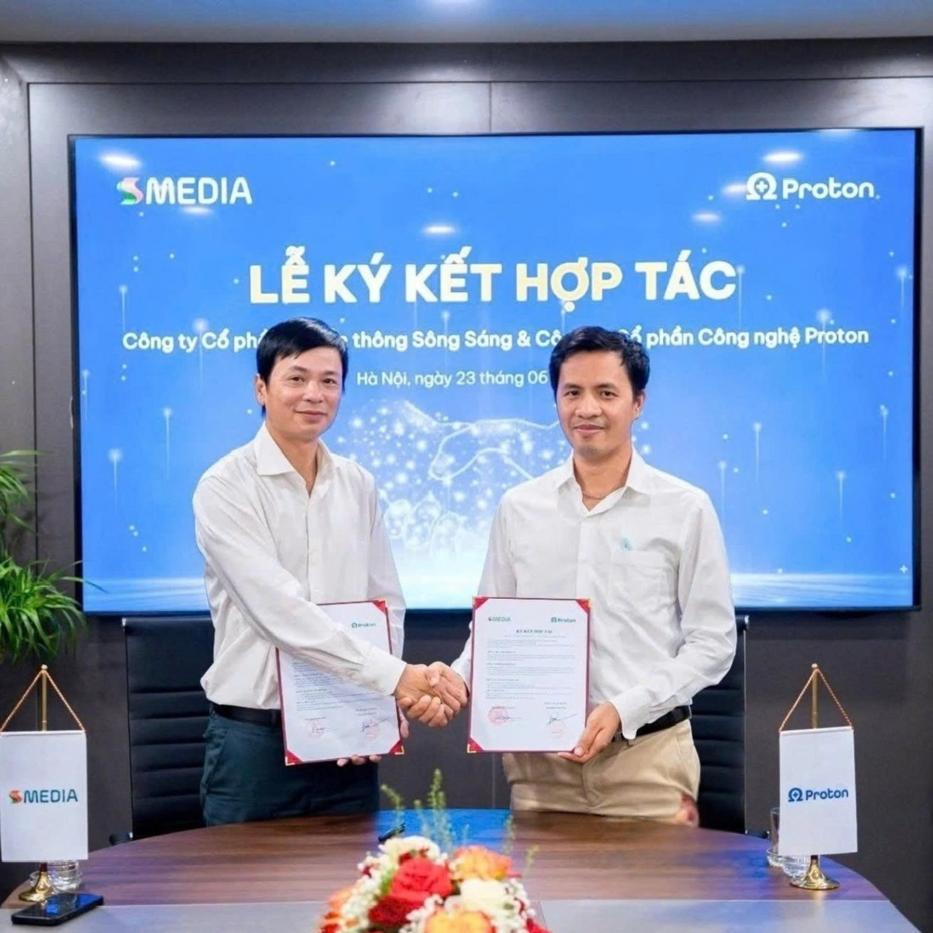 SSMedia và Proton ký kết hợp tác chiến lược, thúc đẩy phát triển hệ sinh thái số cho ngành ngân hàng.