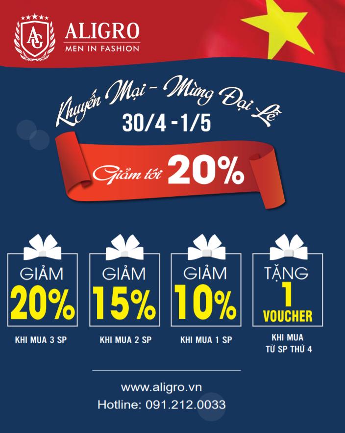 Chương trình sale 30-4/1-5