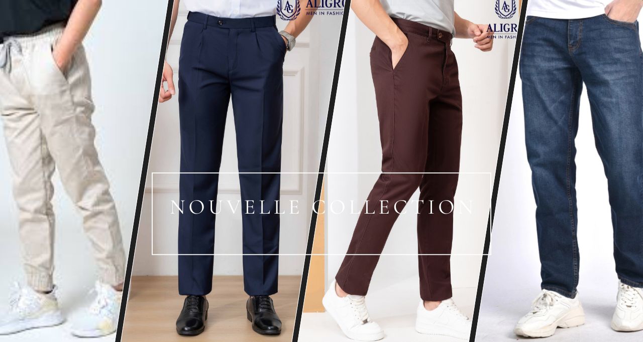 5 kiểu quần nam dễ mặc nhất, phù hợp đi làm và đi chơi