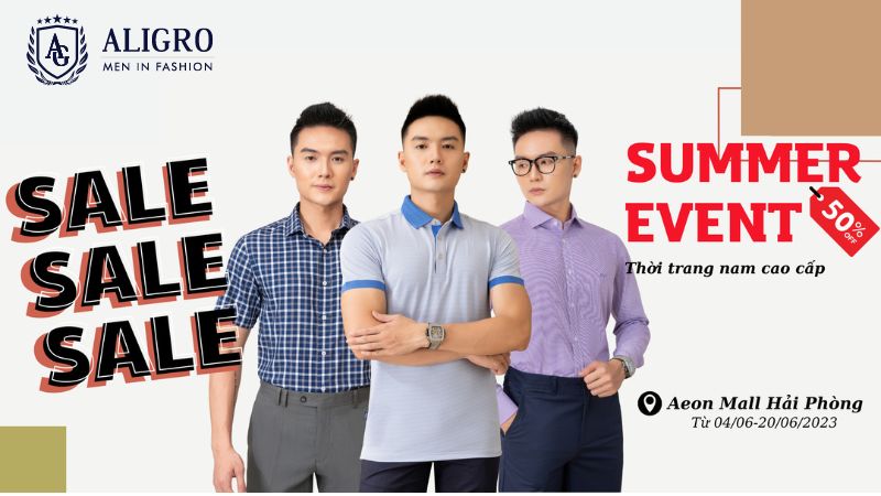 DOUBLE SALE Tháng 4- Mua hàng thật đã tại Aligro Aeon Hải Phòng!