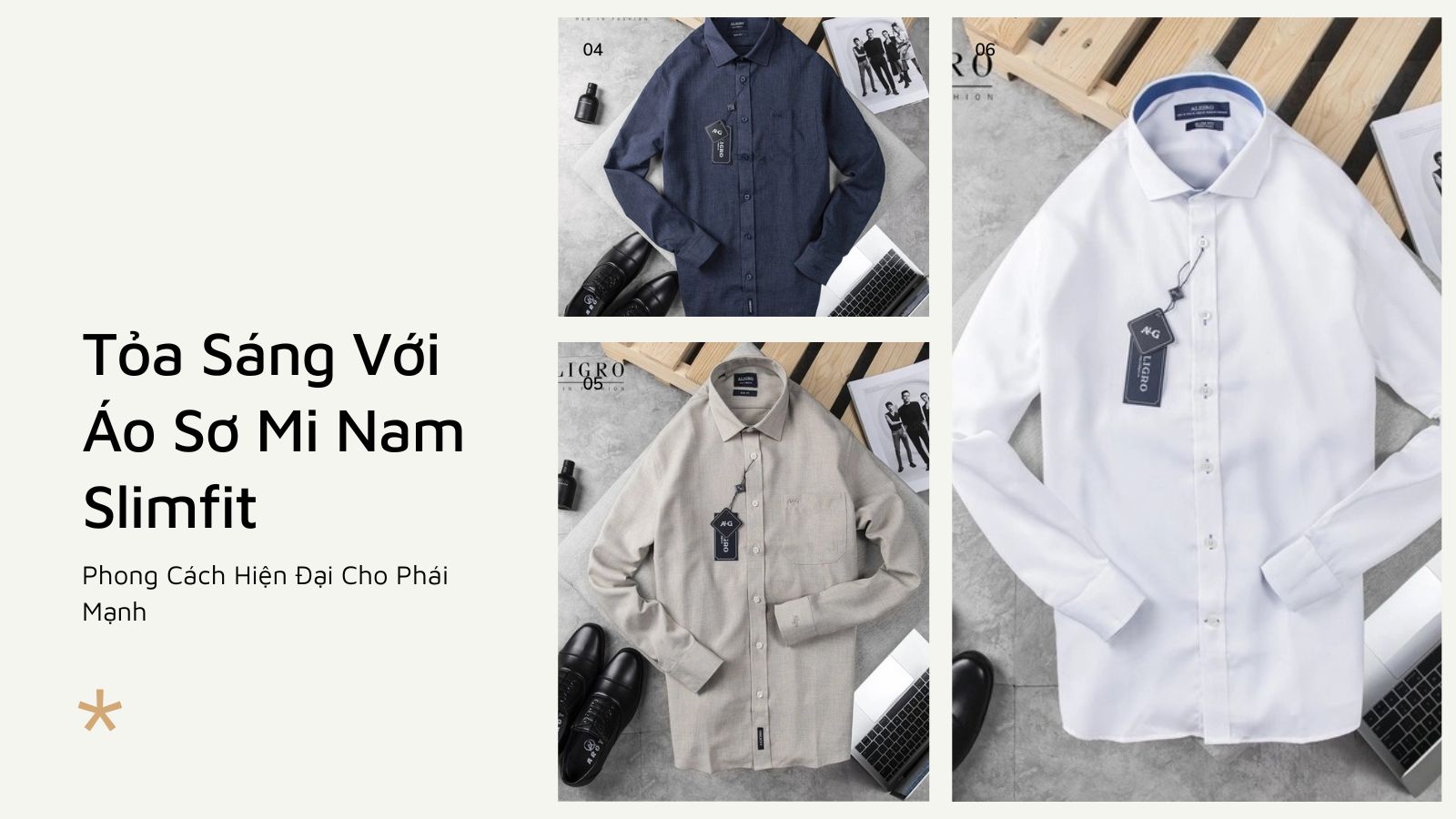 Tỏa Sáng Với Áo Sơ Mi Nam Slimfit: Phong Cách Hiện Đại Cho Phái Mạnh