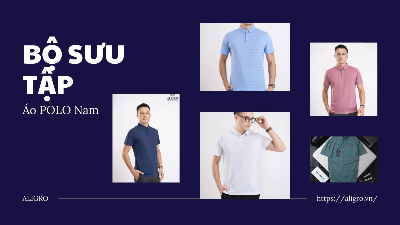 Áo Polo Nam Đẹp 2025 | Kiểu Dáng Thời Trang | ALIGRO