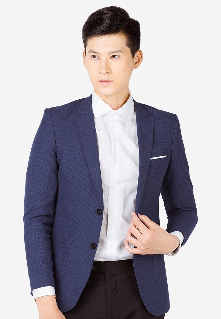 Áo Khoác Blazer Nam Owen BL220698 Vest Công Sở Màu xanh Sáng Melange Vải Gỗ  Namu Cao Cấp Mỏng Nhẹ Dai Thoáng Dáng Suông  Shopee Việt Nam