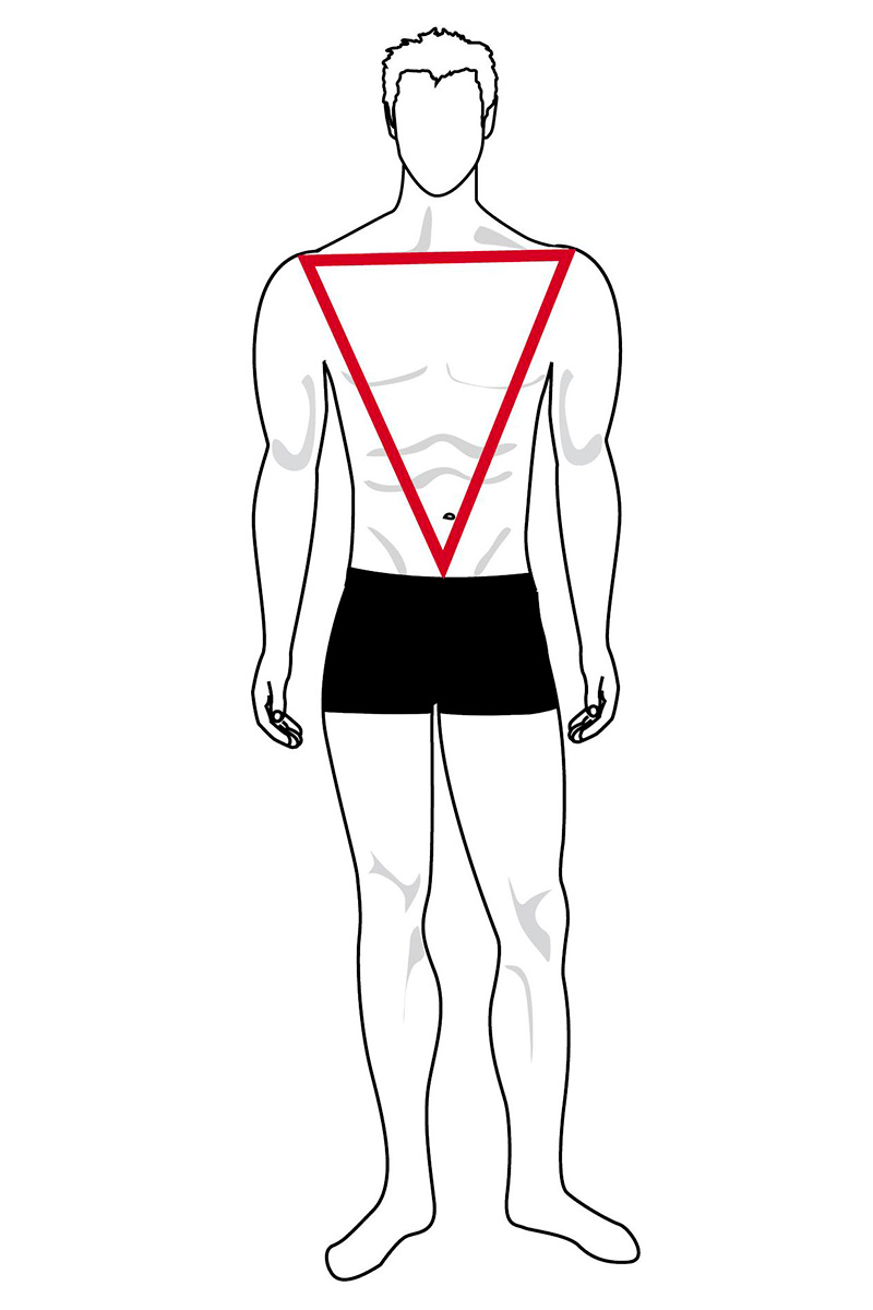 Dáng người tam giác ngược