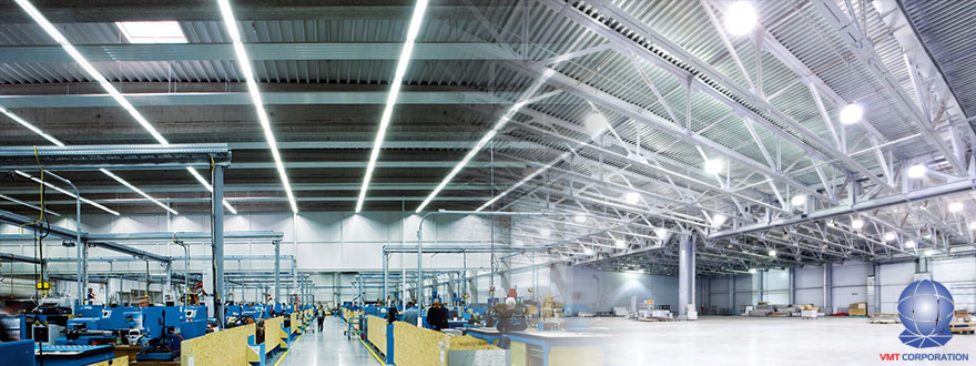 Đèn LED được tin tưởng sử dụng trong chiếu sáng công nghiệp