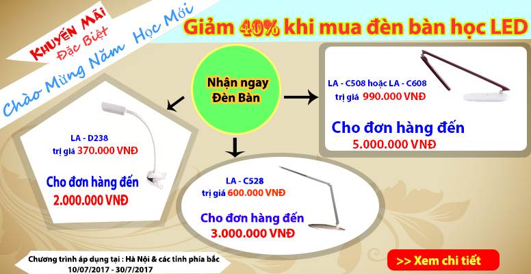 Khuyến mãi đầu năm học mới