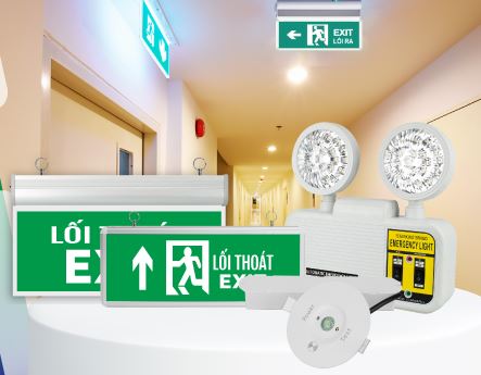 Đèn EXIT, đèn sự cố