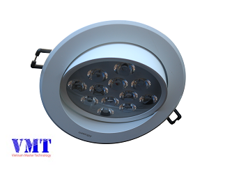 Đèn led âm trần mắt rọi - 12W - Kosoom