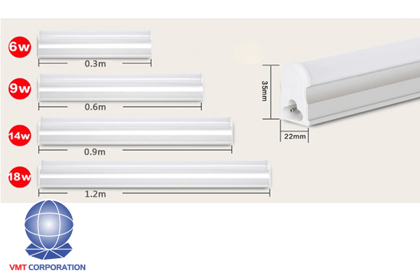 các loại đèn tuýp T5