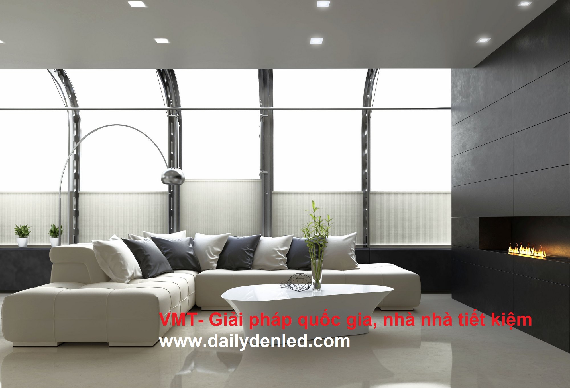 đèn led âm trần vuông mỏng
