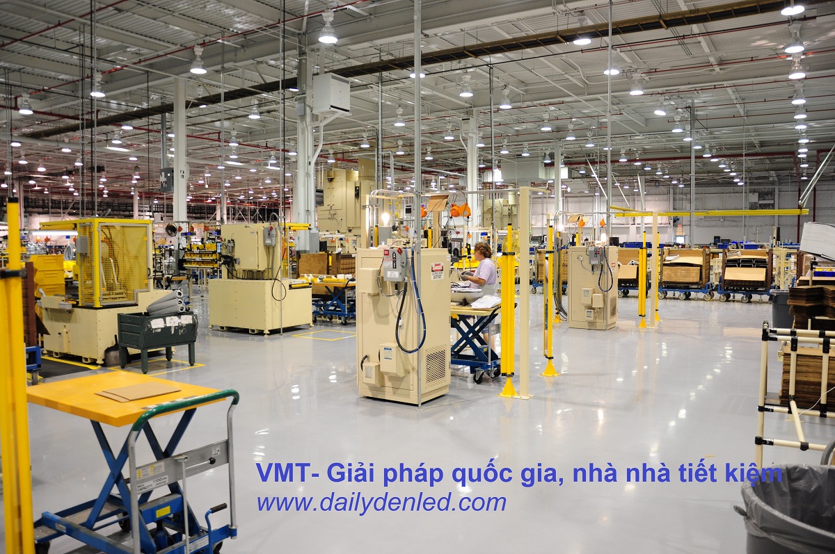 Đèn LED nhà xưởng 80W ( Đèn led nhà xưởng sản xuất)