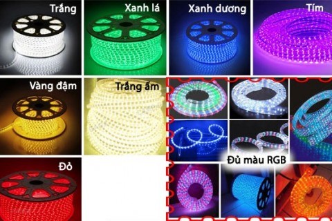 dây led hắt trần