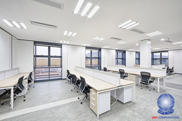 sử dụng đèn tuýp led t8 trong phòng làm việc