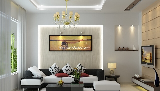 ứng dụng đèn rọi tranh